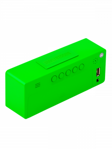 VST 886Y-4 Зеленые часы настольные (без блока)